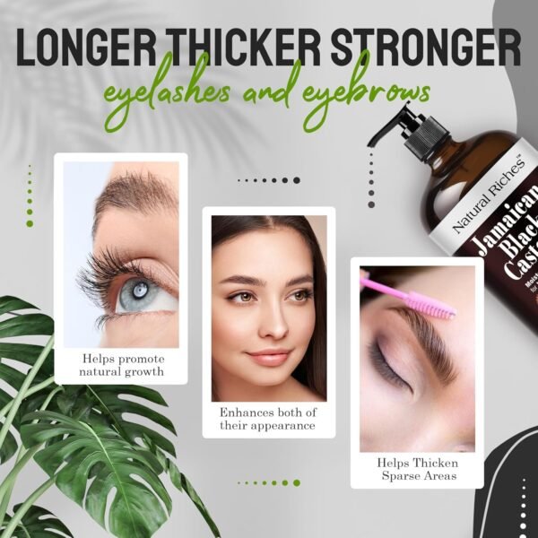 71jfgU8nHYL._SL1500_.jpg Natural Riches Jamaican Black Castor Oil Glass Bottle Pure Organic Cold Pressed for Hair Growth Skin Care for Dry Skin Conditioning Eyebrows Eyelashes Scalp and Nail Moisturizes & Repairs 16fl.oz.