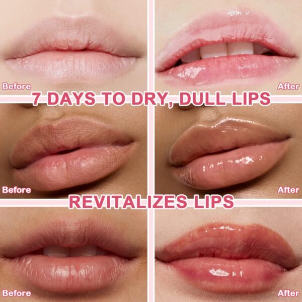 4 PCS Bee Lip Balm Lip Mask Honey Pot Lip Mask & Lip Scrub Set, Watermelon & Cherry & Coconut & Apple Lime Lip Mask Propolis Moisturizing Lip, Hydrating Prevention Dry and Cracked