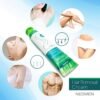 Hair Removal Cream for Men & Women : Painless Depilatory for Sensitive Skin & Intimate Areas, Moisturizing with Aloe Vera & Vitamin E, Safe for Face, Underarms, Bikini, Arms, Legs