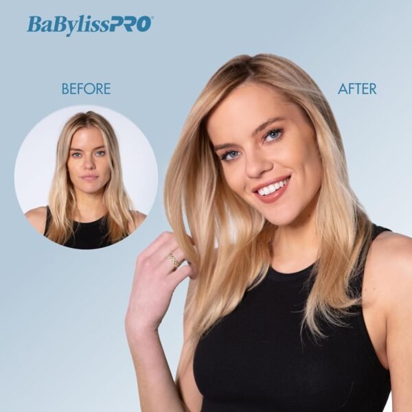 71k84YmPswL._SL1500_.jpg BaBylissPRO® Nano Titanium™ COMPACT TOOLS deliver full power in a compact size - deep waver, hair dryer, hot air brush, paddle brush, wand