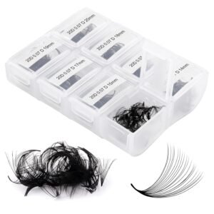 71kNnr4wo8L._SL1500_.jpg Lash Extension FADLASH 20D Premade Fans Eyelash Extensions 600pcs Pre Made Fans Lash Extensions Premade Lash Fans Volume Lash Extensions D Curl Eyelash Extension Premade Fans (20D-0.07D-14-20mm)