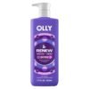 OLLY Renew Body Wash with Vitamin D, Retinol & Botanicals – Nourishing Cleanser for Skin Barrier Repair, Deep Hydration, Jasmine Bergamot Scent, 17oz