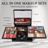 All in One Professional Makeup Gift Kit for Women Full Kit - Included 54 Eyeshadows Face Blusher Highlighter Eyebrow Makeup Brushes Contour Lip Gloss Mascara, Suitable for Christmas