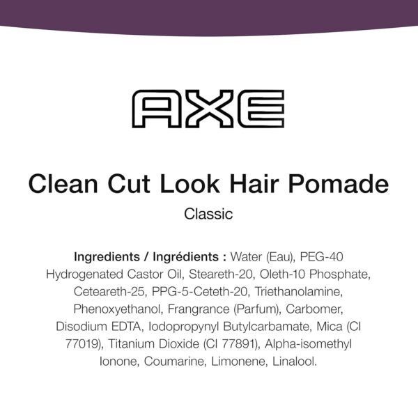 71kxtYkogFL._SL1500_.jpg Axe Pomade: Medium Hold and Natural Finish for Easy Styling, 2.64oz (2 Count)