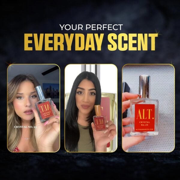 ALT. FRAGRANCES Crystal No. 23 Extrait de Parfum Unisex Perfume Inspired by Baccarat Rouge 540 Perfume 60ml