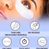 100 Pairs Set Premium Under Eye Gel Pads for Eyelash Extension - Lint Free Patches with Vitamin C and Aloe Vera by Stacy Lash supplies and Beauty tools - Hydrogel Eye Pads - Skin Moisturizes