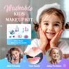 INNOCHEER Kids Makeup Kit for Girl Toys, Frozen Makeup Set for Girls, Real Washable Makeup Kit for Girls, Birthday Christmas Princess Gifts for Girls Kids Toddlers Age 3 4 5 6 7 8 9 10 11 12 Year Old