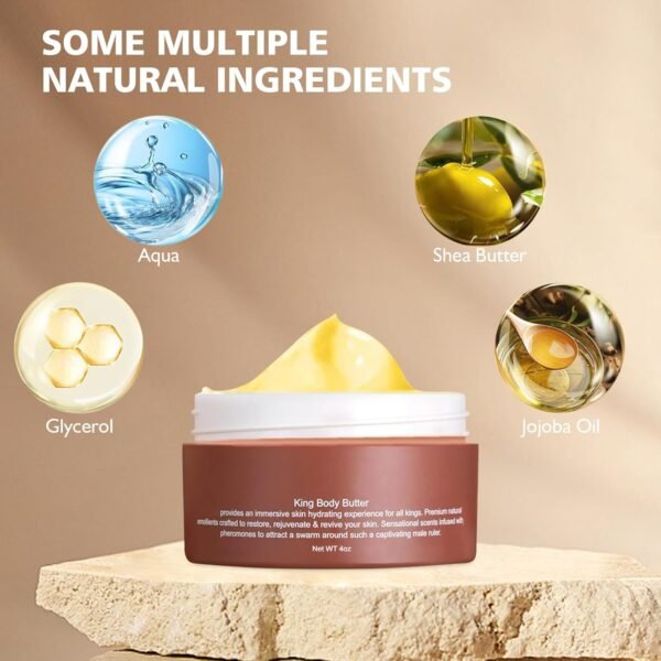 Crowned SKLN Monarch Body Butter,Crowned SKLN Body Butter for Men,Crowned SKLN Cologne Body Butter for Men,Crowned SKLN Organic Cologned Body Butter -Body Butter for Men