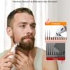 [2025 Upgraded Beard & Body Hair Trimmer for Men [All-in-One] USB-C Fast Charging, Groin & Ball Hair Painless Electric Shaver, Travel Razors, Waterproof Wet/Dry Groomer, Black(Lite)