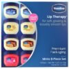 71lmBliHFcL._SL1500_.jpg Vaseline Lip Therapy Variety 8-Pack – Original, Crème Brûlée, Rosy Lips, Cocoa Butter Mini Lip Balms for Soft, Glowing, and Deliciously Kissable Lips, 0.25 Oz Ea