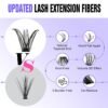 71m1FO9fPxL._SL1500_.jpg Pawotence Lash Clusters 40D 280pcs Cluster Eyelash Extensions 9-16mm Mix Eyelash Clusters Lash Extension Individual Lashes for Self Application (40D, 0.07D, 9-16mm)