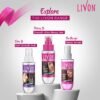 Livon Hair Serum for Men & Women | Frizz-free, stronger and shinier hair | Sulphate & Paraben free| For All Hair Types | Enriched with Argan Oil & Vitamin E | 3.3 Fl.Oz | Pack of 2