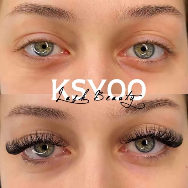 71mB0Q6O8KL._SL1500_.jpg KSYOO False Eyelashes Cat Eye Lashes Wispy Lashes Clear Band V1 Russian Strip Lashes That Look Like Extensions D Curl Cat Eye Lashes Natural Look Faux Mink 3D Fluffy Russian Strip Eyelashes