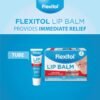 71mWFV0XTML._AC_SL1500_.jpg Flexitol Lip Balm, 0.35 Ounce Tube, Cream White, 3 Count (Pack of 1)