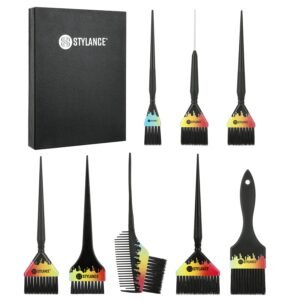 71mt9jBZNFL._SL1500_.jpg Hair Coloring Brush Set, Color Brush Tool kit -for Hair Styling Salon Home DIY Barber