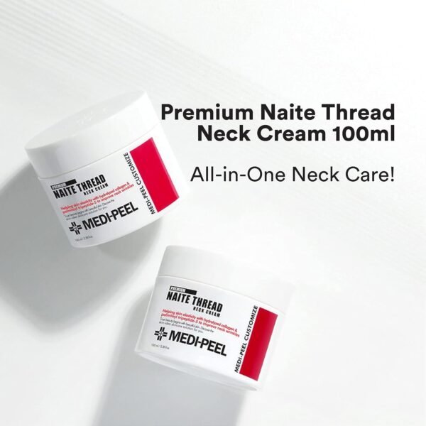 Naite Thread Neck Cream Anti-Ageing Anti-Wrinkle Neck & Décolleté Cream, Neck Care, Reduces Wrinkles, Gives Skin Elasticity