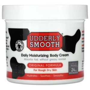 Udderly Smooth Body Cream Skin Moisturizer, 10 Ounce (Pack of 2)