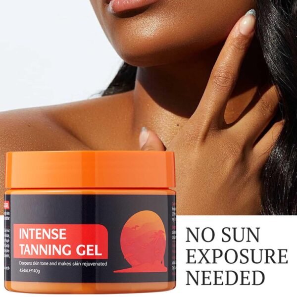71nKyq2UtKL._SL1500_.jpg Bronze Glow Intensive Tanning Shimmer Gel, Blisshe Tanning Gel, Blissshe Skin Intense Tannings Gels, Intensive Tan Accelerator, Natural Tannings Cream Brown Tanninges Lotion For Beach Outdoor Sun (2)