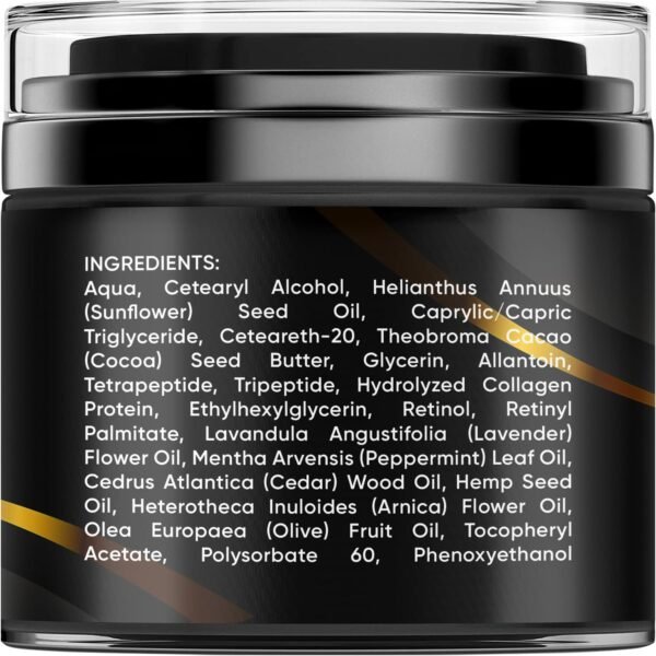 71nUZc-uWGL._SL1500_.jpg Retinol Face Cream – Natural Anti-Wrinkle Cream – Anti-Aging Facial Moisturizer with Collagen & Hyaluronic Acid - Hydrate, Renew and Protect Your Skin 1.7oz