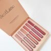 6Pcs Matte Liquid Lipstick Makeup Set, Matte liquid Long-Lasting Wear Non-Stick Cup Not Fade Waterproof Lip Gloss (Set A)