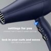 71ncde4ML-L._AC_SL1500_.jpg INFINITIPRO BY CONAIR Hair Dryer with Innovative Diffuser | Enhances Curls and Waves while Reducing Frizz | Dark Blue | Packaging May Vary