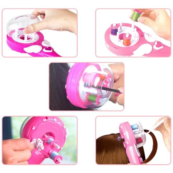 71nckSgNvbL._SL1500_.jpg Automatic Hair Braider, Electric Hair Braider Machine,Hair Styling DIY Convenient Twist Braid Hair Braiding Tool for Girl's Headdress, Automatic Hair Braider,DIY Hair Decorations Styling Tools Kit