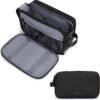 71ndEyfmdOL._AC_SL1500_.jpg BAGSMART Toiletry Bag for Men, Travel Toiletry Organizer Dopp Kit Water-resistant Shaving Bag for Toiletries Accessories, Door Room Essentials, Black-medium