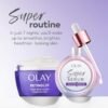71nlVReSTVL._SL1500_.jpg Olay Super Serum Night Repair, Fragrance-Free - Niacinamide, Peptide, Salicylic & Lactic Acid, Glycerin - 5-in-1 Skin Care Benefits - Hydrating, Evens Tone, Reduces Dark Spots, Anti-Aging, 1.0 Oz
