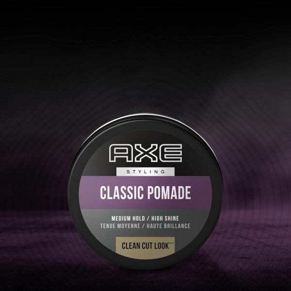 71nyaDg9WAL._SL1500_.jpg Axe Pomade: Medium Hold and Natural Finish for Easy Styling, 2.64oz (2 Count)