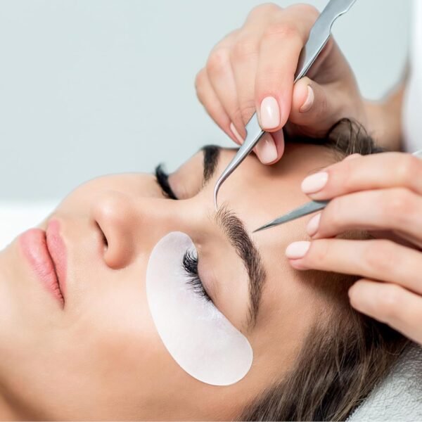 71o4bhbUrbL._SL1500_.jpg Vaincre 120 Pairs Hydrogel Under Eye Patches, Gel Eye Pads Lash Extensions, Lint Free Eyelash Lash Lift Pads for Eyelash Extension Supplies Tools
