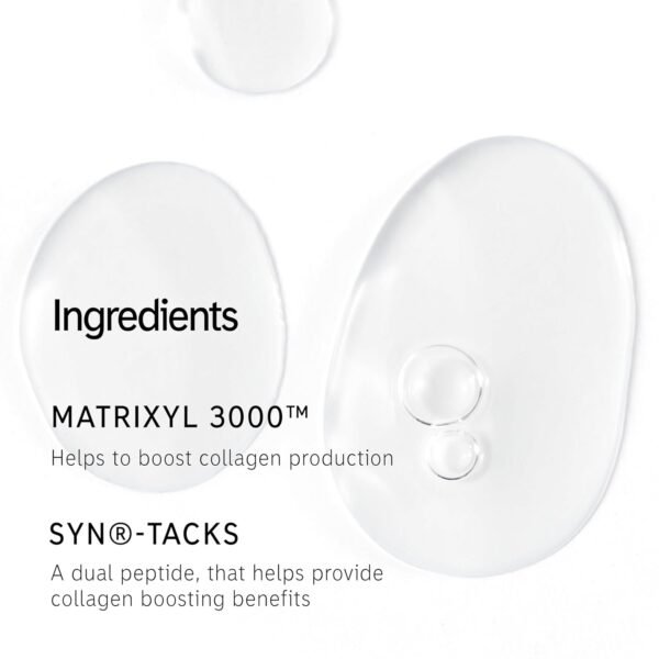 The INKEY List Collagen Peptide Serum, Face Serum to Plump and Firm Skin, Reduce Fine Lines and Wrinkles, 1.01 fl oz