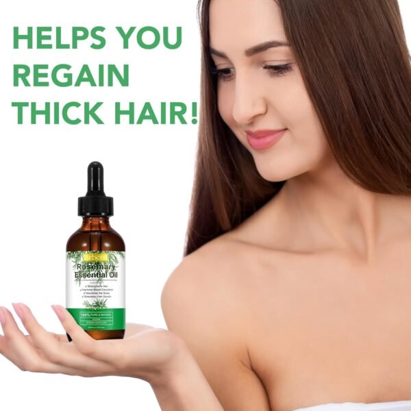 71oDnPpWs0L._SL1500_.jpg 2 Pack Organic Rosemary Oil for Hair Growth,100% Pure Rosemary Essential Oil for Eyebrow and Eyelash Nourishes The Scalp