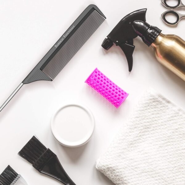 71oJAw0uodL._SL1500_.jpg Professional 8.8 Inch Tail Comb - Black Carbon Fiber And Stainless Steel Pintail - Anti Static And Heat Resistant Teasing Lightweight Comb For All Hair Types