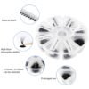 71oMsSK-15L._SL1500_.jpg Premade Fans Short Stem 500 PCS 20D Eyelash Extensions 0.07mm C/D Curl 9-16mm Mixed WENDY LASHES Russian Volume Pre-made Lash Extension (500PCS-20D-0.07-D, 9-16mm mixed)