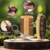 Mens Gifts - Beard Kit with Oil, Balm, Brush, Comb, Scissors, E-book, Outfits Men's Grooming Routine, Anniversary & Birthday Gifts for Men, Him, Husband, Boyfriend, Son, Male Friend, Brother, Dad