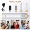 Hair Dryer Brush 5 in 1, Negative Ion Blow Dryer Brush Set Upgrade Hot Air Brush As A Gift for Straight/Curl/Drying/Smoothing Air Styler Curling Wrap Air Curler, Curling Iron Hair Styling Tools