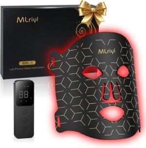 Red Light Therapy for Face,7-Mode Face Mask Led Light Therapy.Red Light for Face, 850nm Near Infrared Conducted FSA Red Light Therapy for Facial,Portable red Light Therapy for use at Home