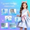 INNOCHEER Kids Makeup Kit for Girl Toys, Frozen Makeup Set for Girls, Real Washable Makeup Kit for Girls, Birthday Christmas Princess Gifts for Girls Kids Toddlers Age 3 4 5 6 7 8 9 10 11 12 Year Old