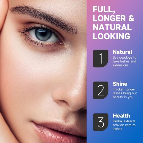 71p8uS1IalL._SL1500_.jpg Eyelash Growth Serum, Eyelash Serum for Fuller, Thicker and Longer-Looking Lashes, Advanced Lash Enhancement Natural Formula Vegan Cruelty-Free 5ML