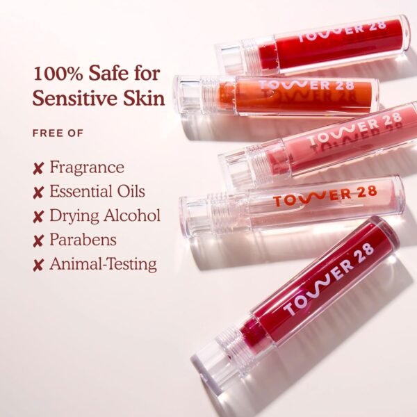 71pJa81aBWL._SL1500_.jpg Tower 28 ShineOn Milky Lip Jelly, COCONUT, Non-Sticky, Hydrating Vegan Lip Gloss in Milky Rosy Pink, Apricot and Raspberry Seed Oil, Moisturizing, Clean, Cruelty Free