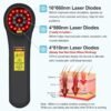 Cold Laser Therapy for Dogs, 4x980nm+4x810nm+16x660nm, Cold Laser for Horses, Veterinary Laser Therapy Machine, Pet Laser Therapy, Cold Laser Therapy Pain Relief Device for Animals Like Cats