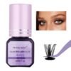 71pNmTeYu3L._SL1500_.jpg Cluster Lash Glue Black 2-3s Fast Drying,Long Lasting Strong Hold,Waterproof,DIY Individual lash Extension-Glue by Wendy Lashes(5ML)