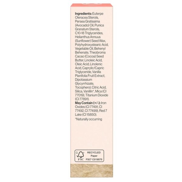 71pUs7ot9FL._SL1500_.jpg Honest Beauty Moisturizing Vegan Tinted Lip Balm | Antioxidant-rich Acai Extracts + Avocado Oil | Paraben Free + Cruelty Free | Lychee Fruit