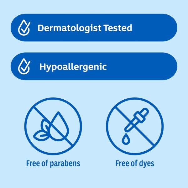 Johnson's Skin Nourish Creamy Oil, Aloe Scent & Vitamin E, Creamy Oil Helps Prevent Dryness & Moisturizes Baby's Delicate Skin for 24 Hours, Hypoallergenic & Non-Greasy, 8 fl. oz