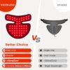 Viconor Neck and Chest Red Light Therapy FDA Cleared Red and Infrared Light Therapy for Body Firming Beauty Device for Smoother, Firmer and Glowing Skin at Home and Travel