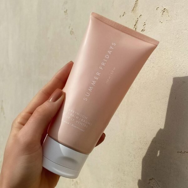 Summer Fridays Babymoon Belly Balm - Nourishing Balm + Body Moisturizer Enriched with Calendula Oil + Vitamin E to Help Reduce the Appearance of Stretch Marks and Dry Skin (5 Fl Oz)