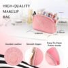 Color Nymph Beginner Makeup Set, Full Starter Cosmetics Set for Teenager Girls with Eyeshadow Palette Blush Lipstick Lip Pencil Eye Pencil Brush Mascara Portable Bag
