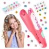 Hair Gem Stamper Kit for Girls, Bling Hair Jewels with Sparkling Diamonds, Fun Hair Styling Tool & Creative Play Toy, Birthday Gift for Kids Ages 4-12