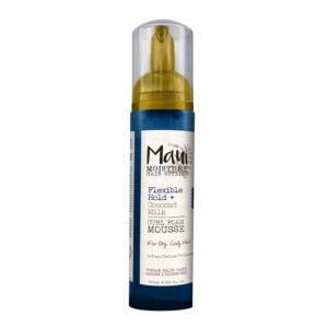 71qEdgvE3cL._SL1500_.jpg Maui Moisture Flexible Hold + Coconut Milk Curl Foam Mousse, for Curly Hair Styling, No Drying Alcohols, Parabens or Silicone, 8.5oz