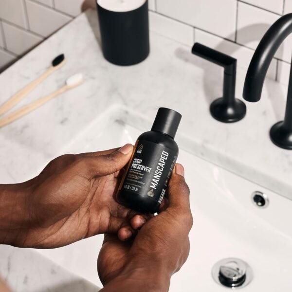 MANSCAPED® The Crop Preserver®, Men's Ball Deodorant, Male Care Hygiene Moisturizer, Anti-Chafing Groin Protection with Cooling Aloe Vera, Refined® Scent, 4oz